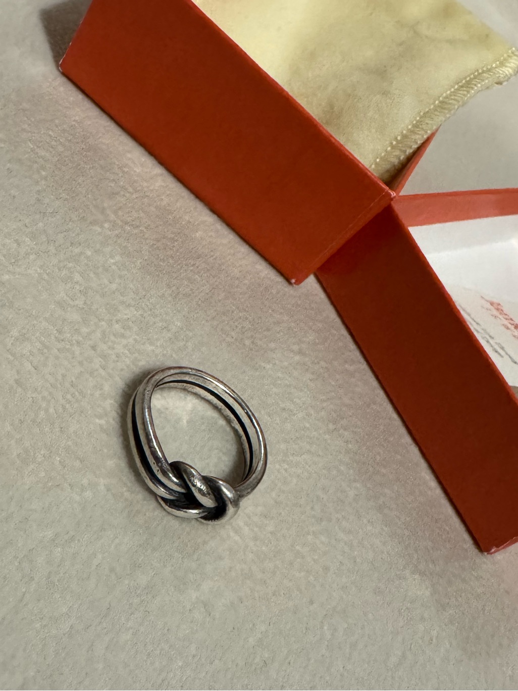 James Avery Silver Knot Stackable Ring